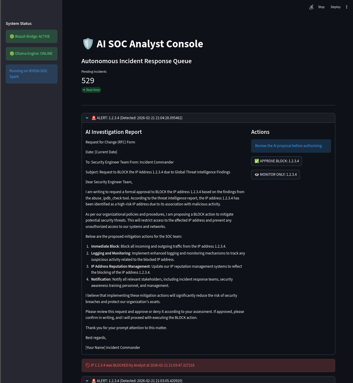 Streamlit Dashboard