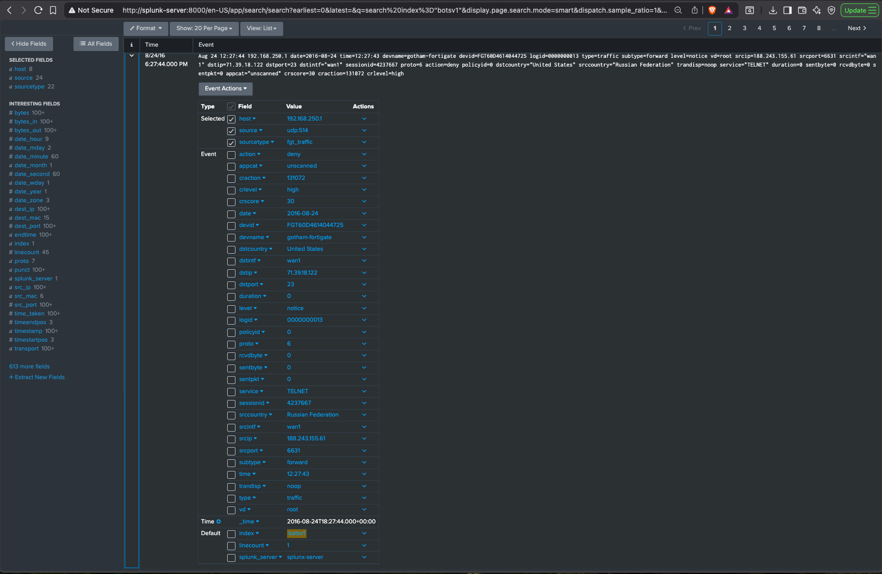 Log Forensics